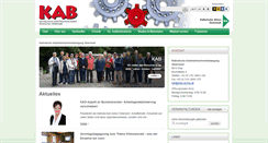 Desktop Screenshot of kab.graz-seckau.at
